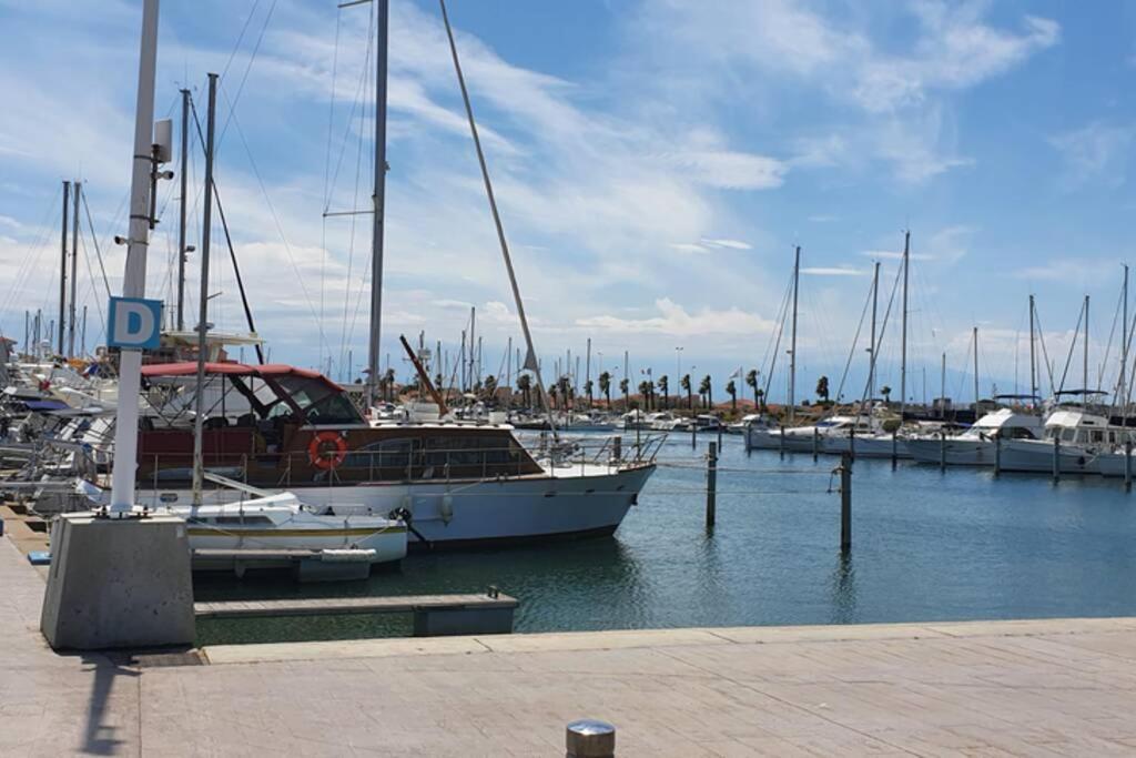 Bel Appartement Vue Sur Le Lac Marin Avec Piscine Le Barcarès Εξωτερικό φωτογραφία