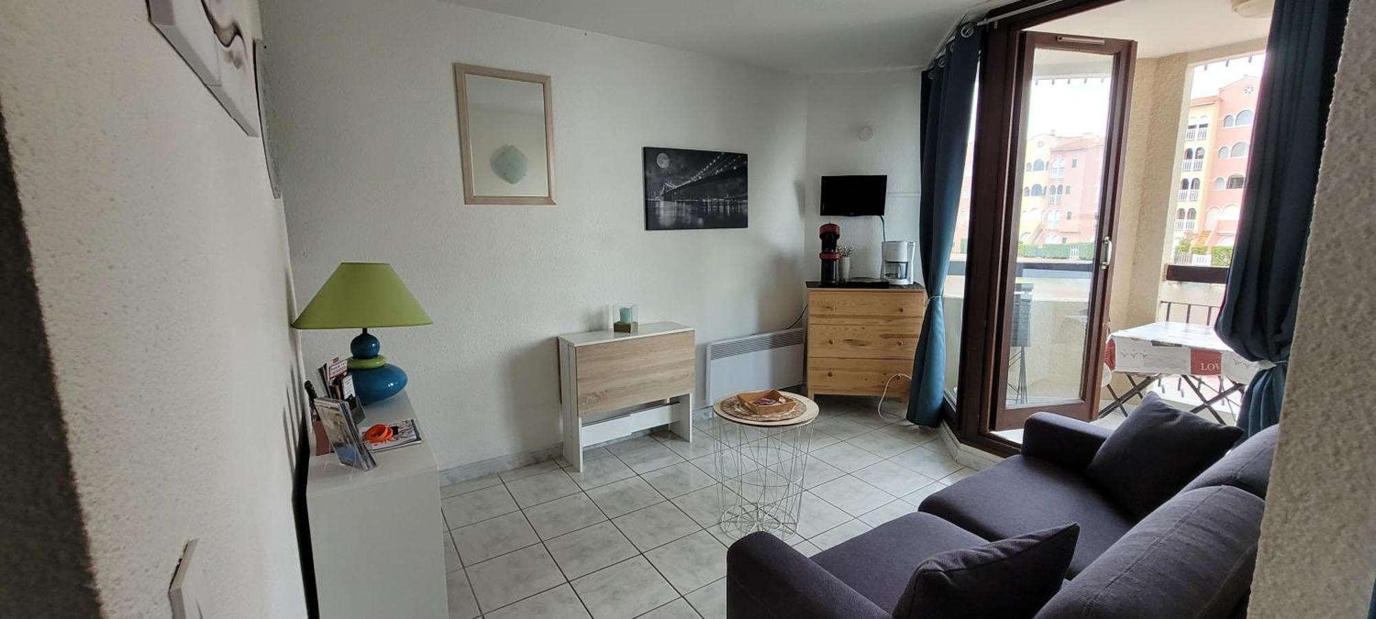 Bel Appartement Vue Sur Le Lac Marin Avec Piscine Le Barcarès Δωμάτιο φωτογραφία